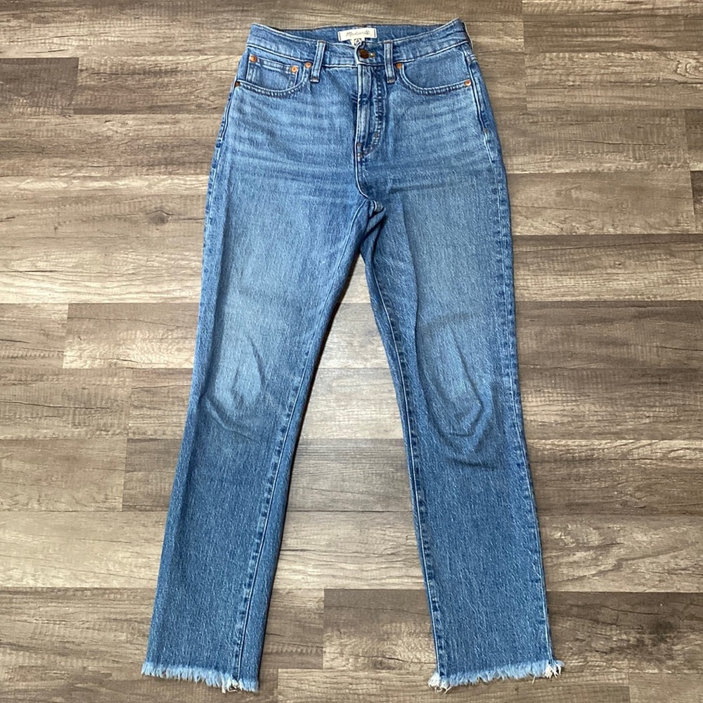 Madewell The Perfect Vintage Jean in Ainsworth Wash size 25 - Picture 2 of 16